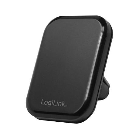 Mbajtës telefoni për veturë LogiLink AA0114 / Magnetic / 360° / deri 8" / 800 g – Zezë