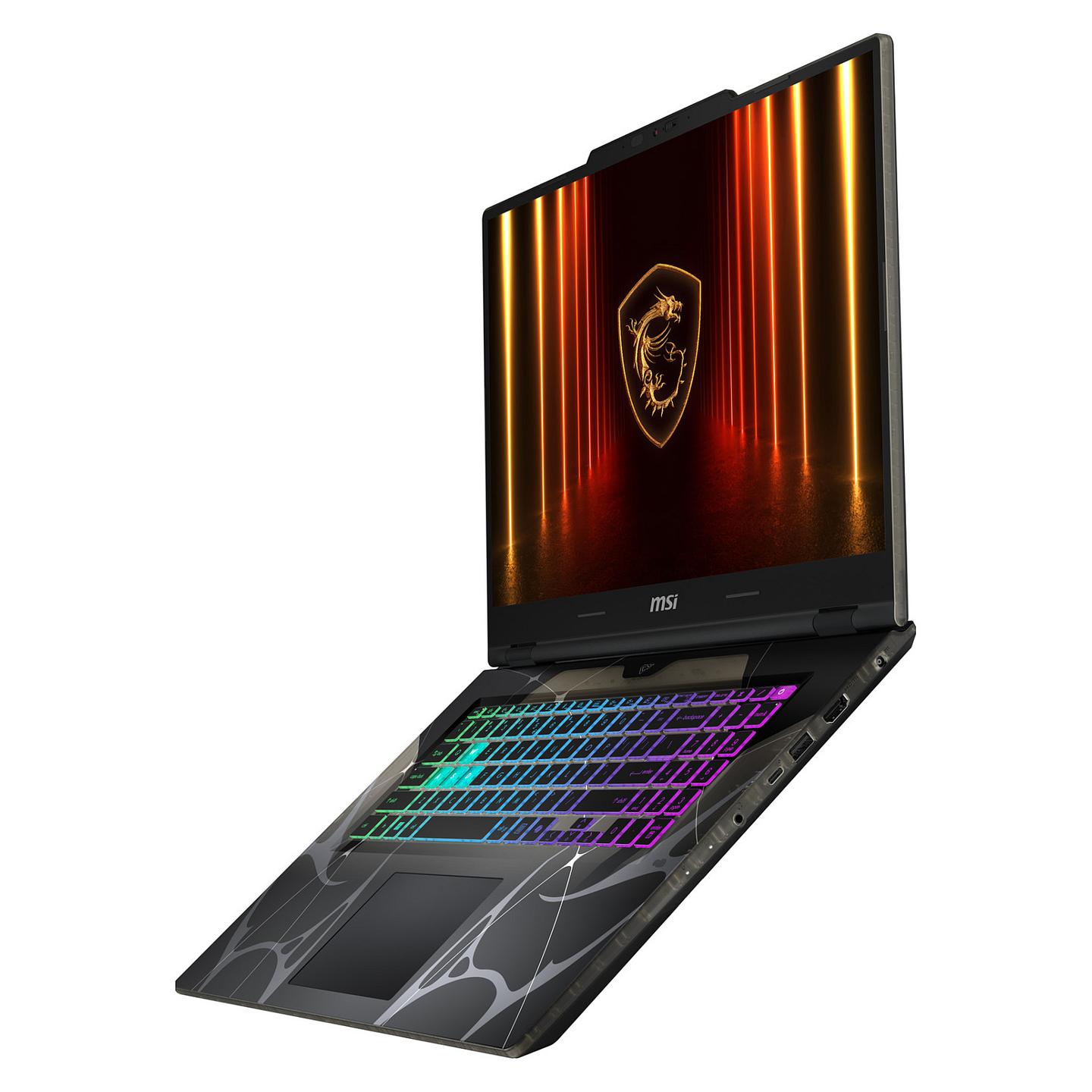 Laptop Gaming MSI Cyborg 17 B2RWFKG-001FR, Core 7 240H, 16GB DDR5, 512GB, 17.3" FHD IPS 144Hz, RTX 5060 8GB - Zezë - 9