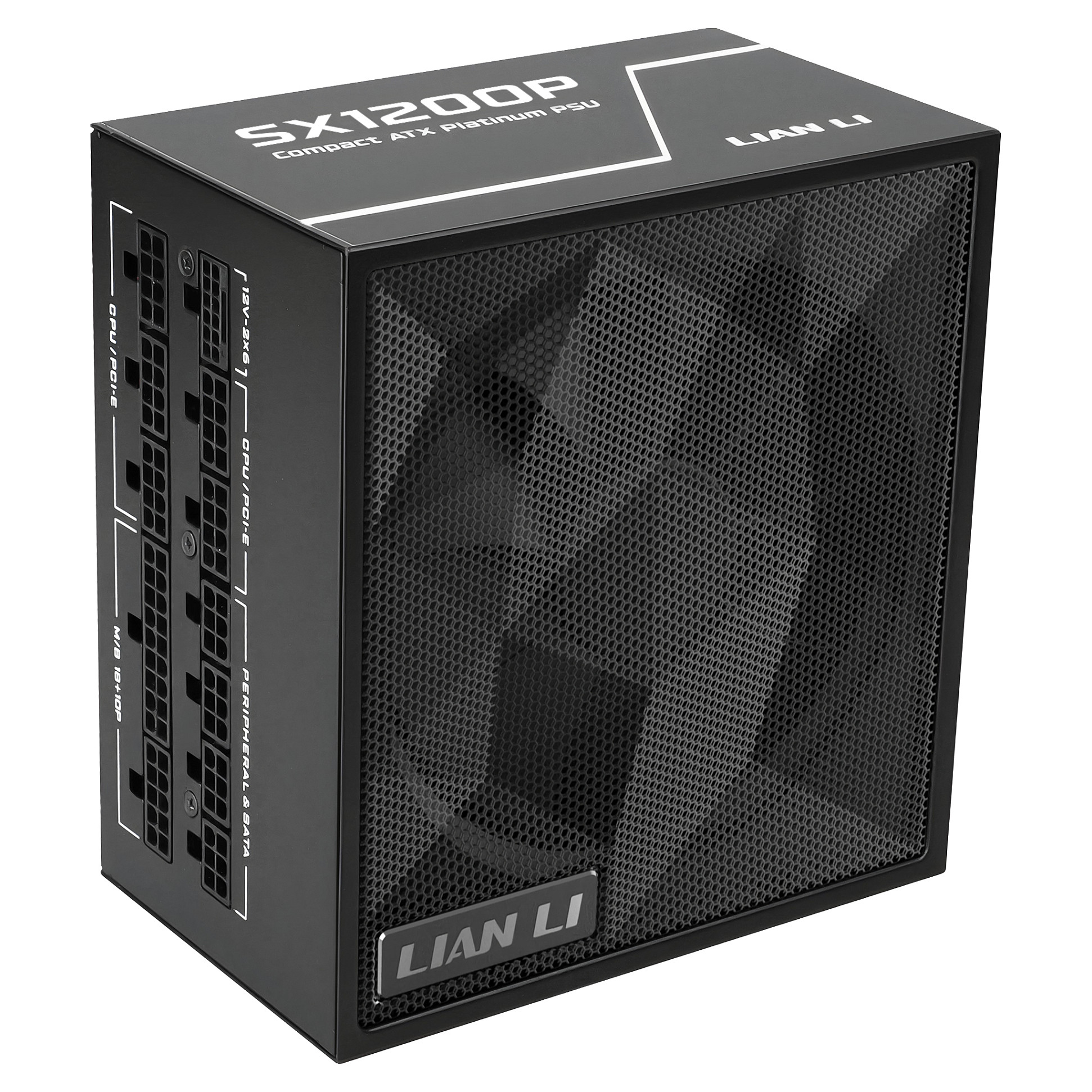 Furnizues Energjie Lian Li SX1200P / G9P.SX1200P.B000.EU / 1200W / ATX / 80 PLUS Platinum / ATX 3.1 / Fully Modular – Zezë - 5
