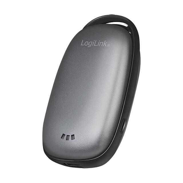 Powerbank LogiLink PA0264 / 4.000mAh / 1x USB-A / 10W / Hand Warmer / 3 Temperature Levels - Gri