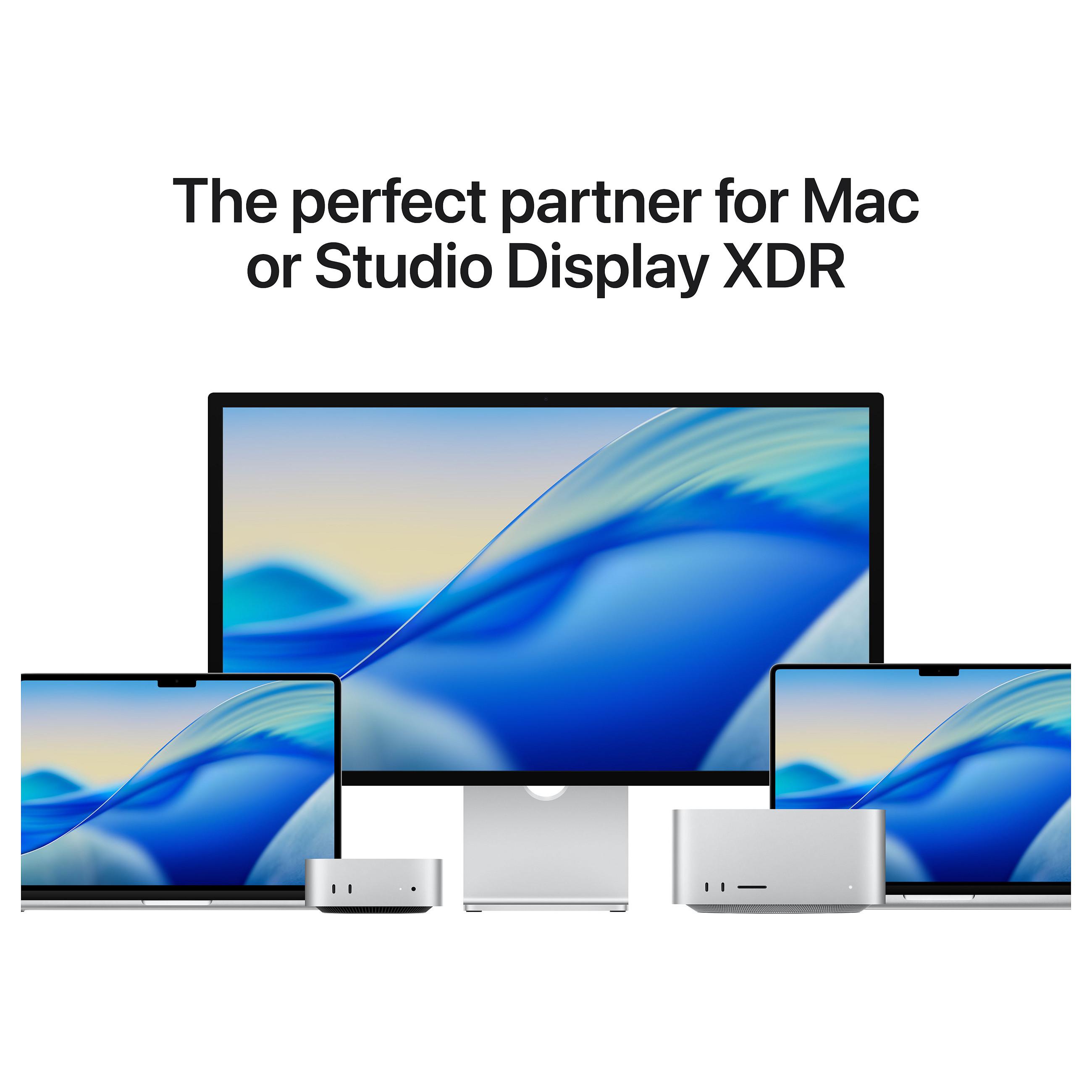 Monitor Apple Studio Display / Nano-texture glass / 27" / 5K Ultra HD LED / 60Hz / Stand i rregullueshëm - Argjend - 5