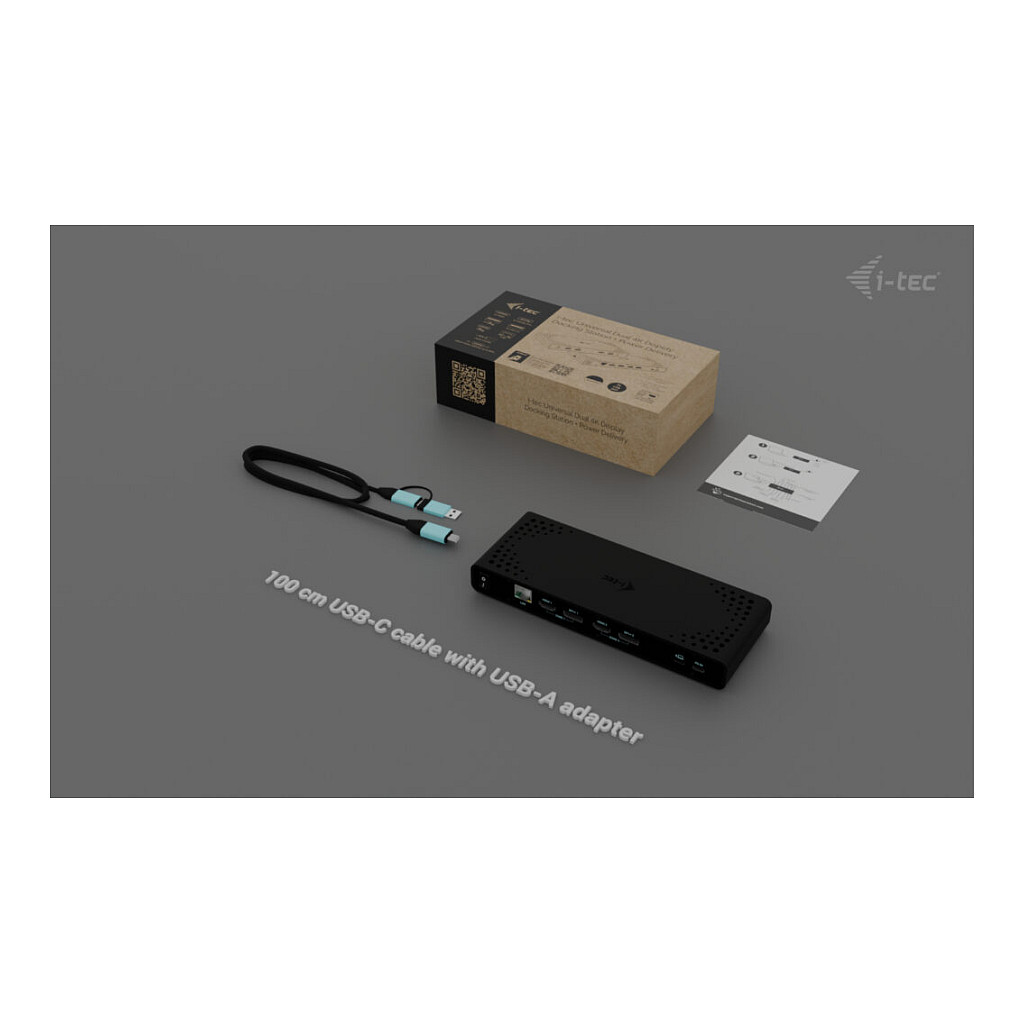 Docking Station I‑TEC Universal Dual 4K - Zezë - 13