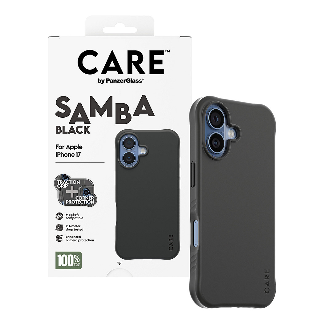 CARE Fashionable Samba Black Case with MagSafe for iPhone 17 - 5