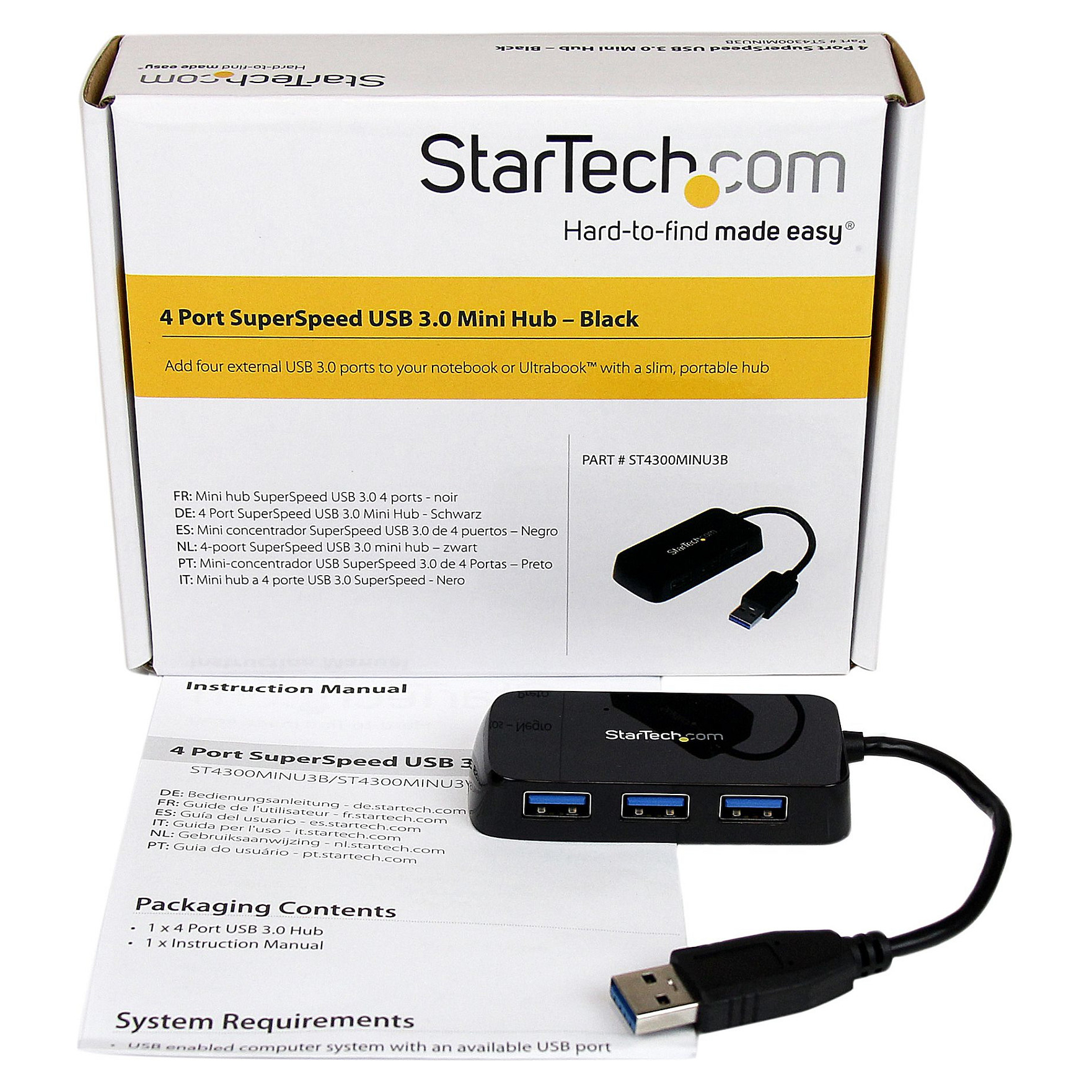 HUB StarTech USB 3.0 / 4-Port - Zezë - 5