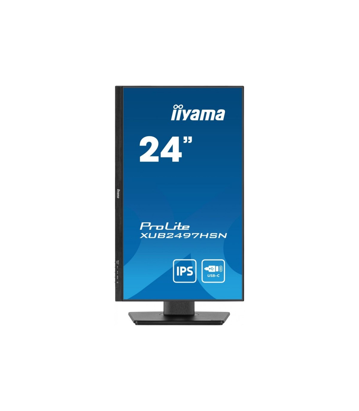 Monitor iiyama ProLite XUB2497HSN-B2 / 23.8"/ Full HD IPS / LED / 100Hz / 1ms / DisplayPort + HDMI + USB-C - Zezë - 4