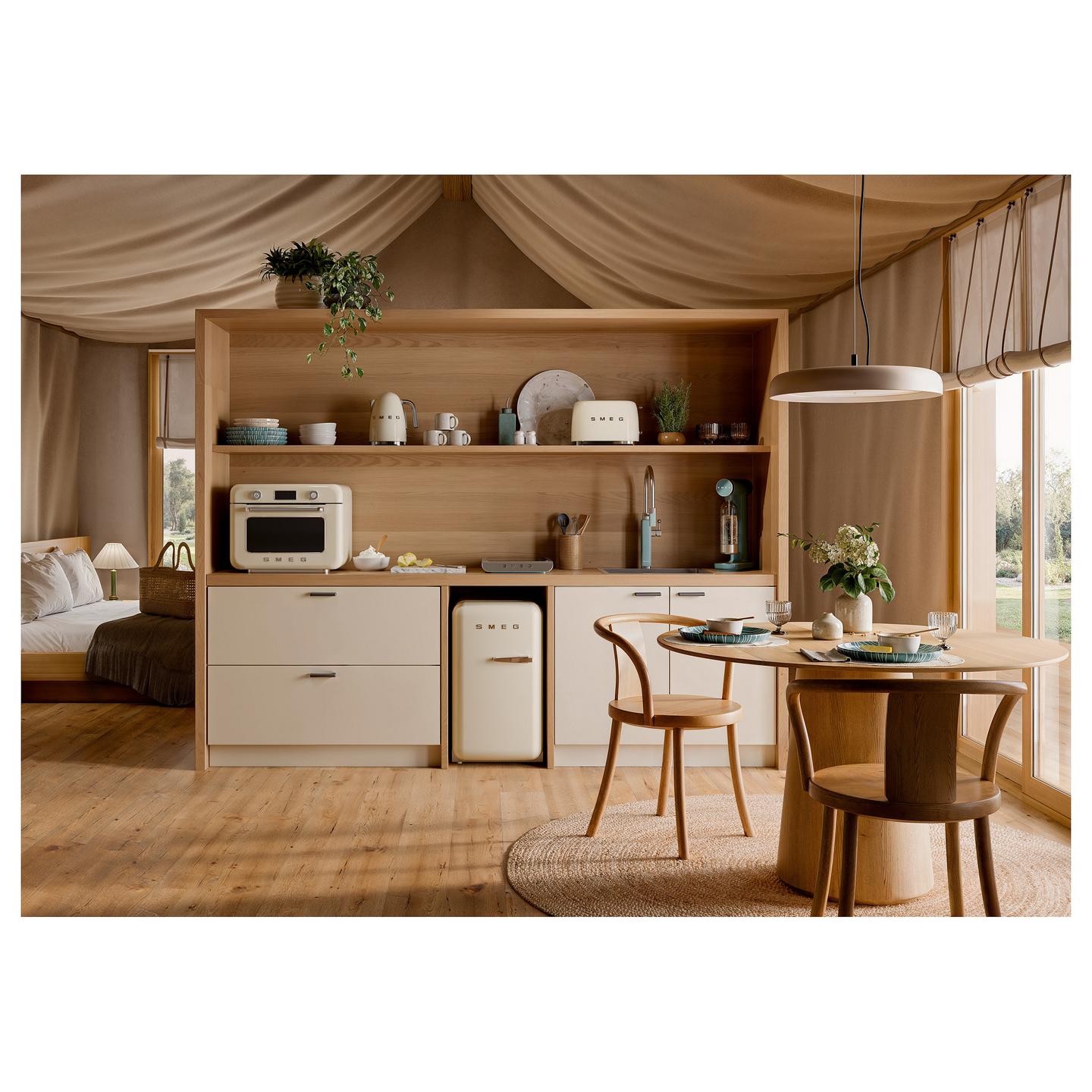 Çajnik Elektrik Smeg KLF03CREU, 1.7L, 2400W, 360° – Krem - 20