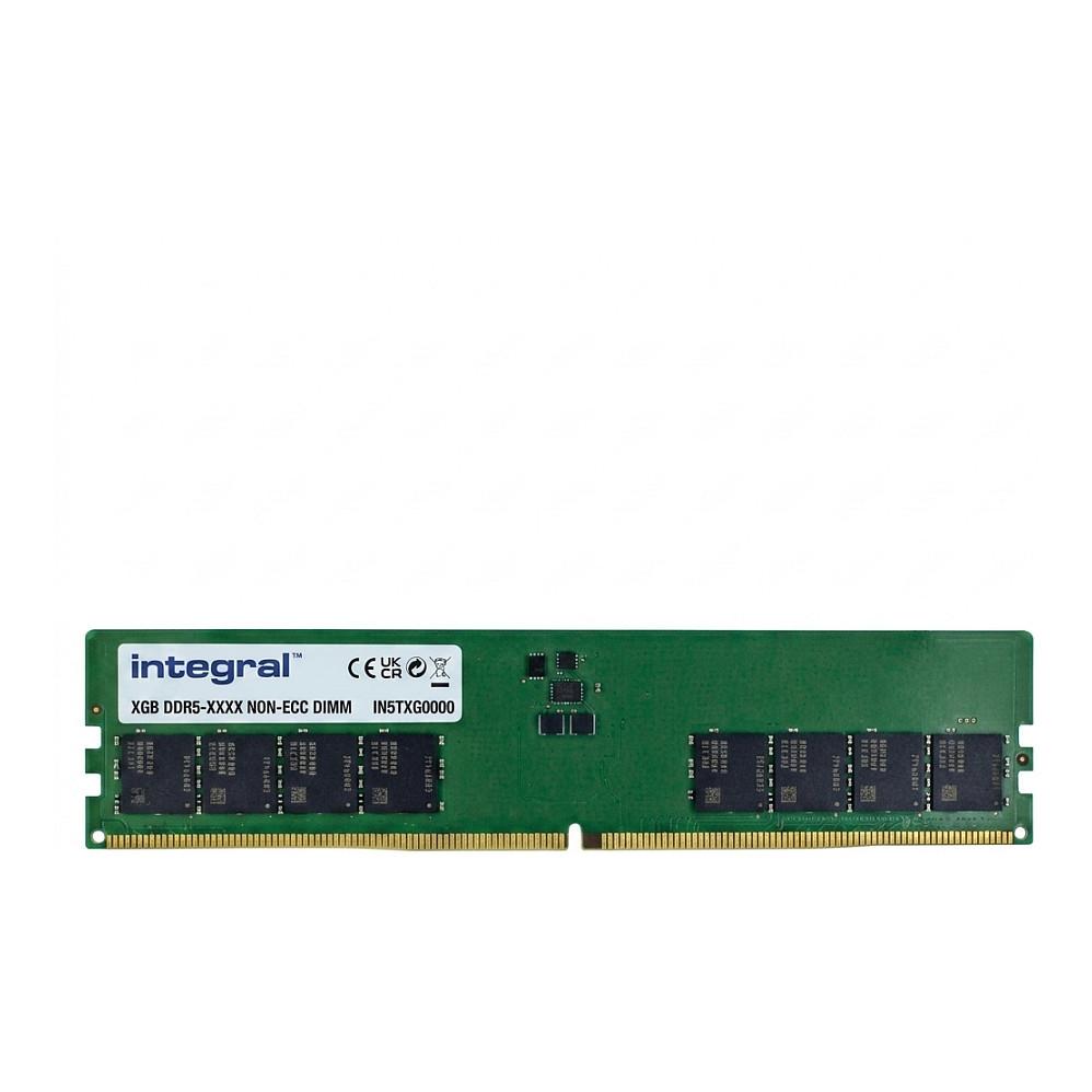 RAM Memorie DDR5 Integral IN5T8GNHLBX, 8GB, DIMM, 4800MT/s, CL40, 288-pin