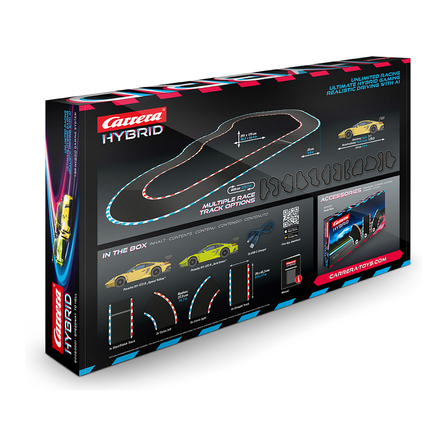 Lodra Carrera - Hybrid Racing Sets - Green Hell - 2