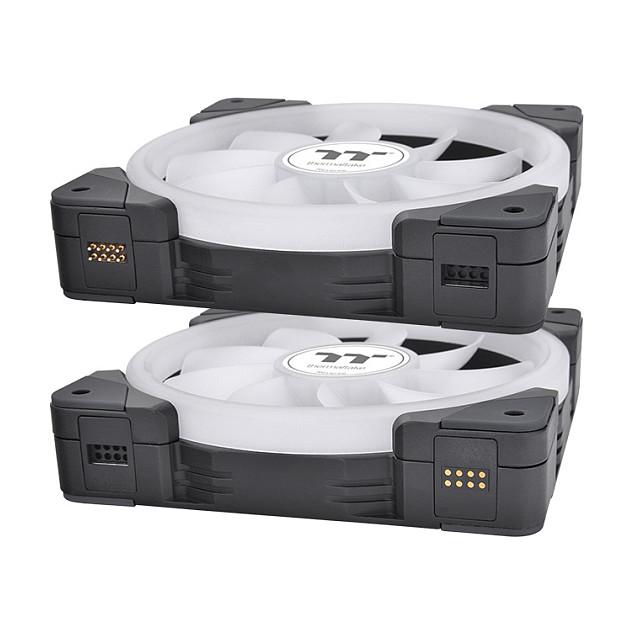 Ftohës për Kasë Thermaltake SWAFAN EX14 ARGB / 3x 140 mm / 500–2000 RPM / ARGB / PWM / Reverse Blade - Zezë - 2
