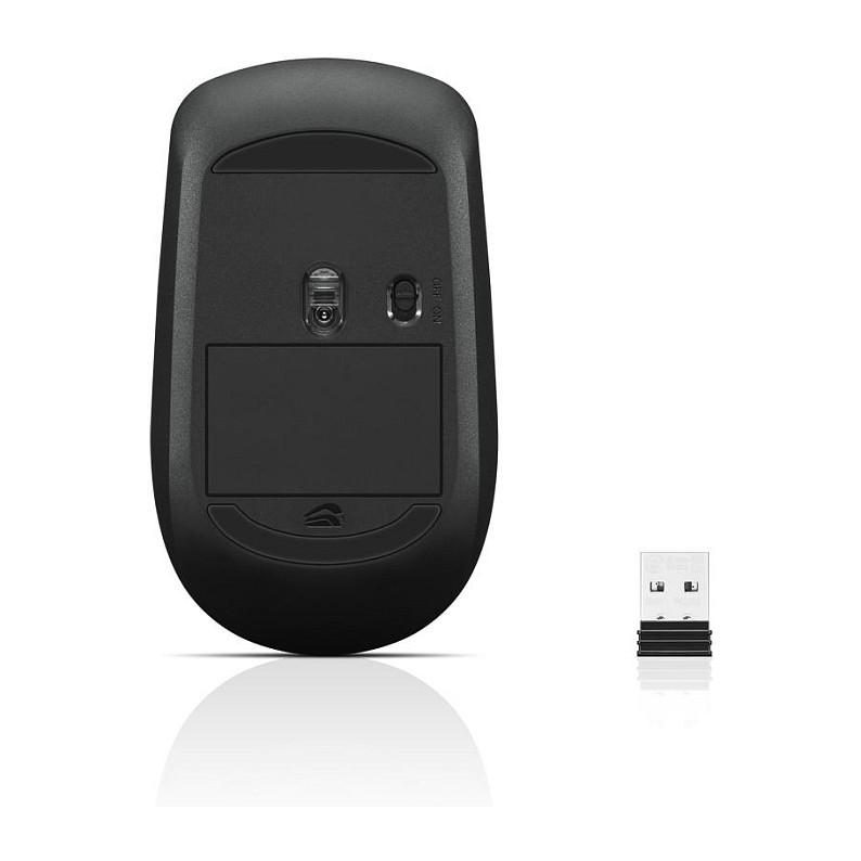 Maus pa kabllo Lenovo 400 Wireless Mouse / 1200 DPI / 3 Butona / 2.4 GHz Nano USB - Zezë - 6