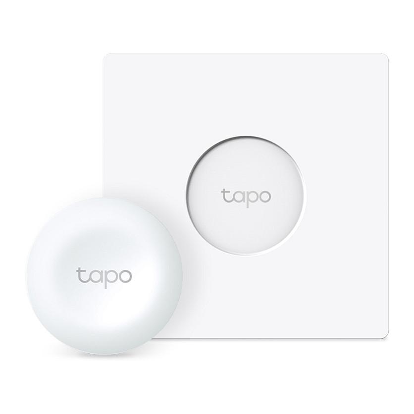 Ndërprerës Inteligjent TP-Link Tapo S200D, Rregullim i Ndriçimit, Wireless 868 MHz, Bateri CR2032 - Bardhë