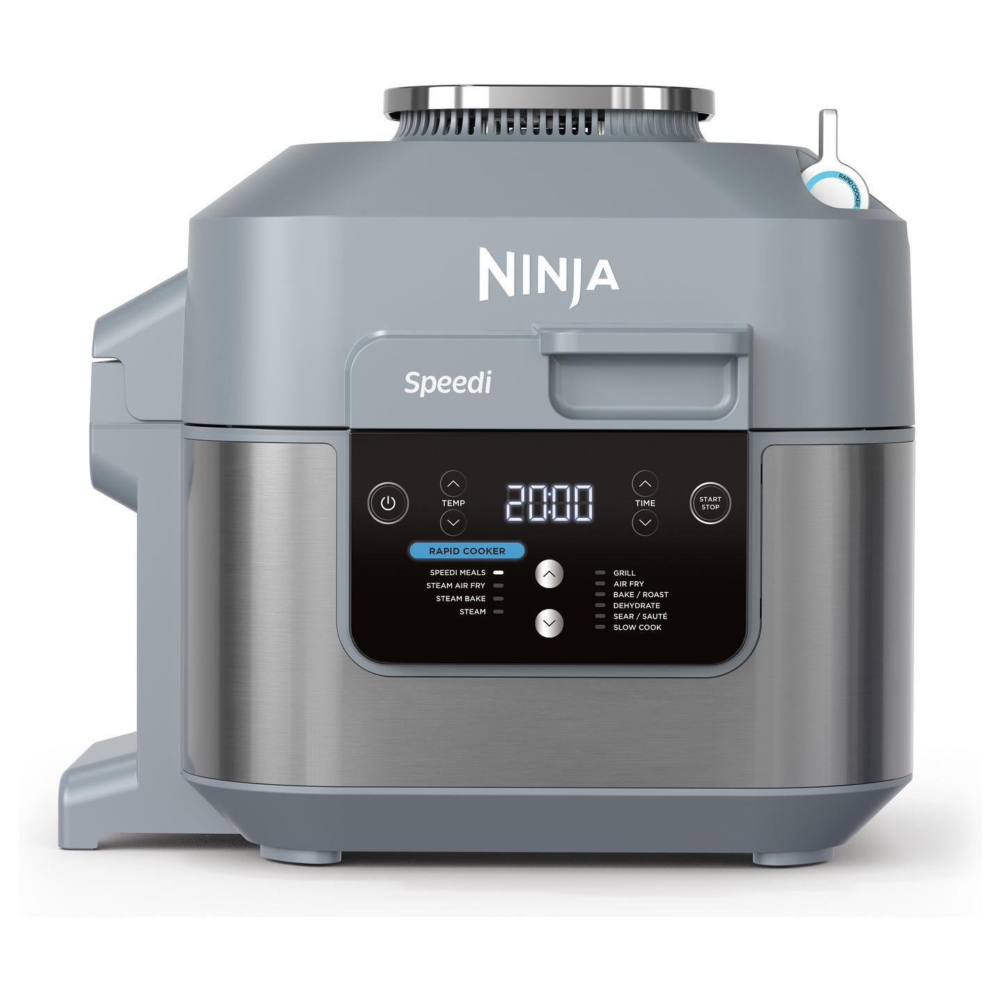 Fryer Ninja Speedi ON400EU, 5.7L, 1760W, 10 Funksione, Gatim me Avull, Air Fry, Grill - Gri - 5