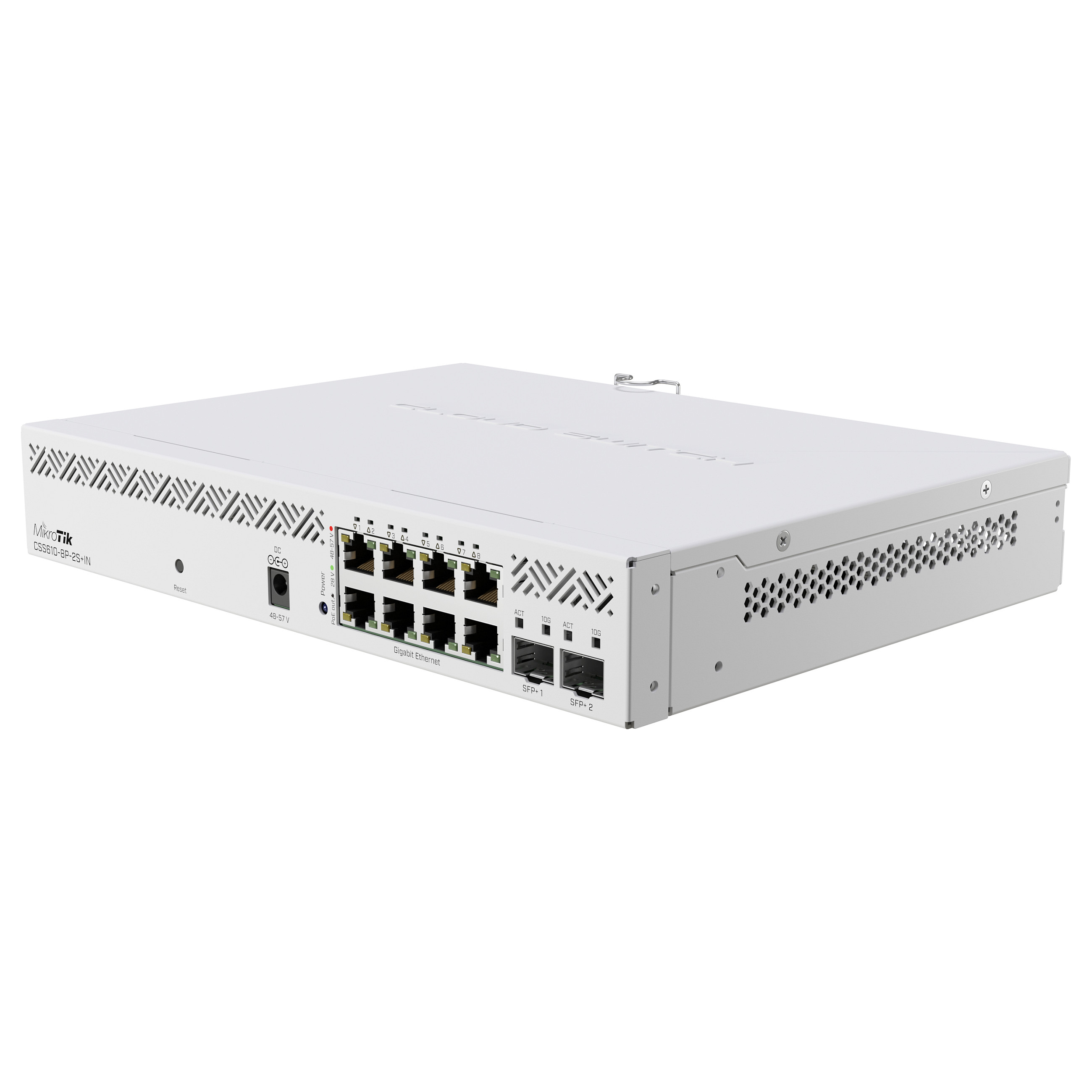 MikroTik CSS610-8P-2S+IN Cloud Smart Switch 8-Port Gigabit PoE+ 2x SFP+ 140W - 1