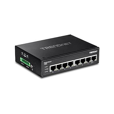 Switch Industrial TRENDnet TI-G80, 8× Gigabit Ethernet, Switching Capacity 16Gbps, DIN Rail – Zezë - 2
