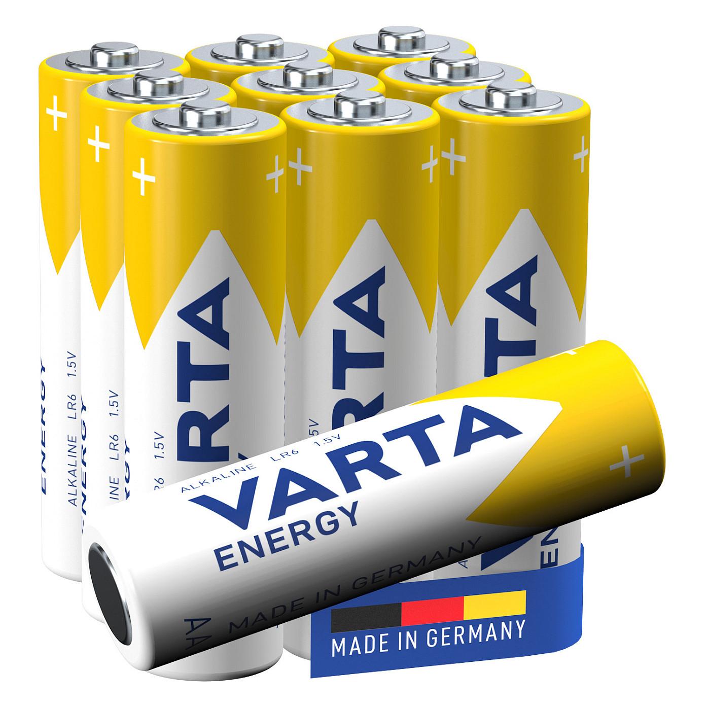 Bateri AA (LR6) 1.5V Energy / 10Pack / Varta - 2