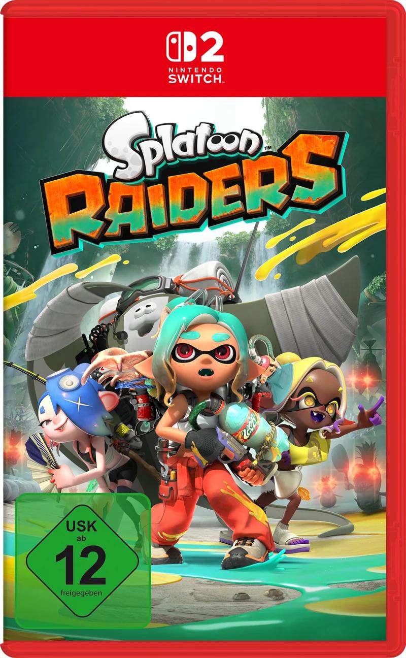 Nintendo Splatoon Raiders / Nintendo Switch 2 / Game Card / Action / Shooter / 1-4 Lojtarë – Shumëngjyrëshe