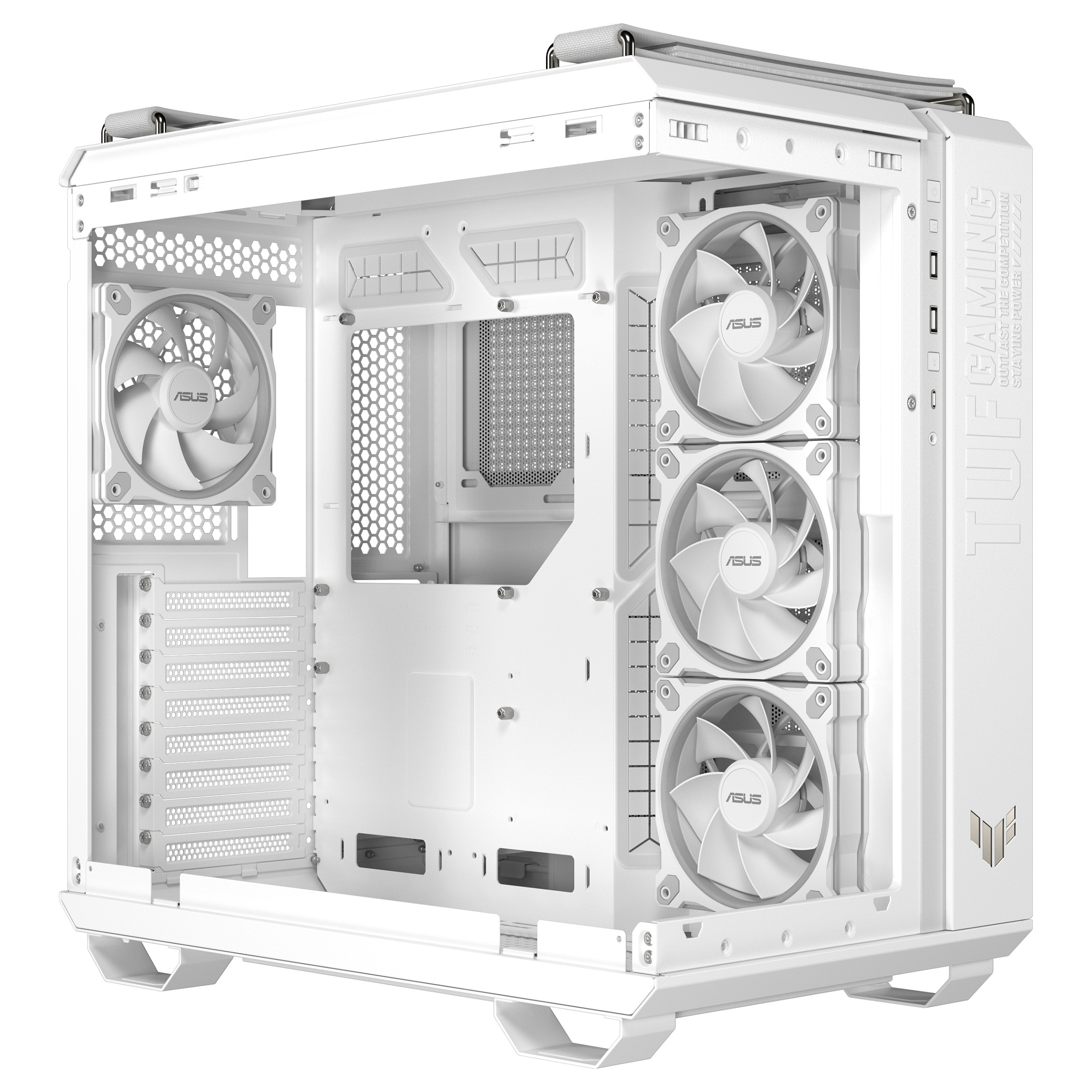 Kasë Asus TUF Gaming GT502 Horizon TG ARGB -Bardhë - 19