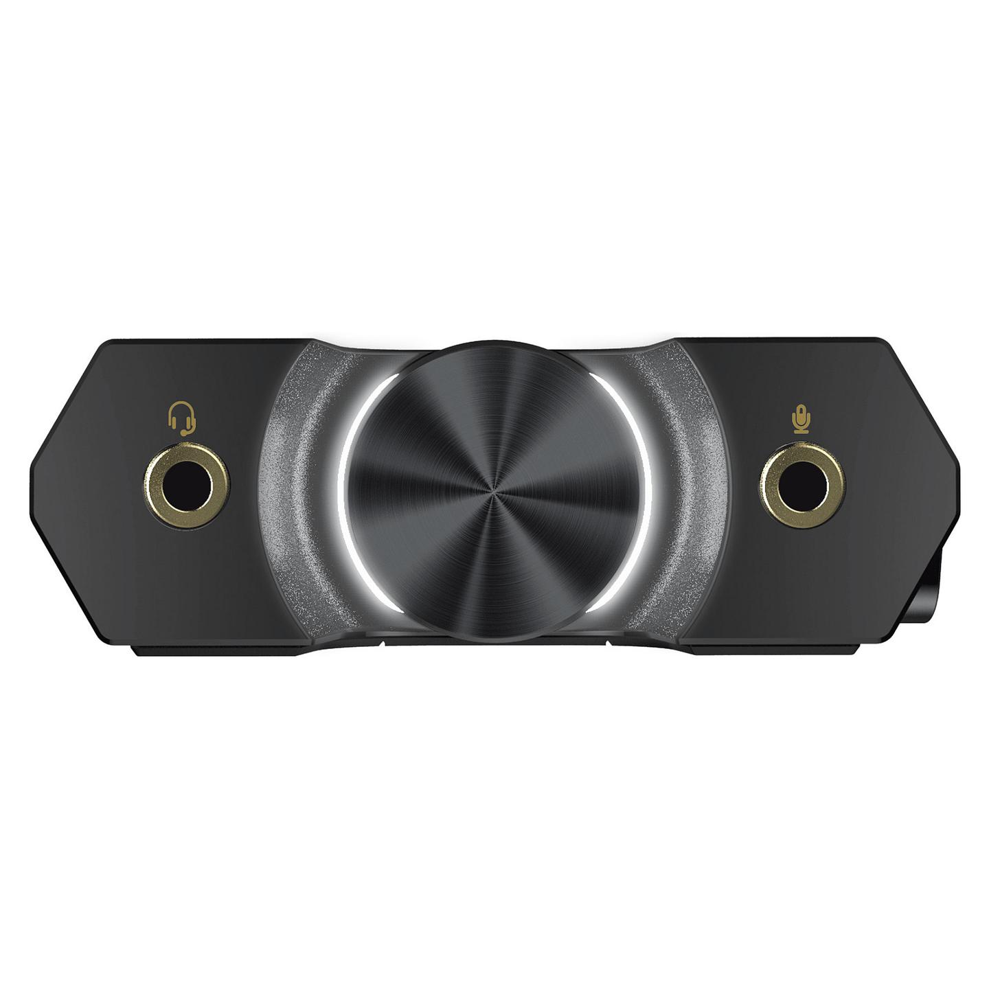 Kartelë zanore e jashtme Creative Sound BlasterX G6, USB, DAC 32-bit/384 kHz, SNR 130 dB, Dolby Digital, surround virtual 7.1 - Zezë - 6