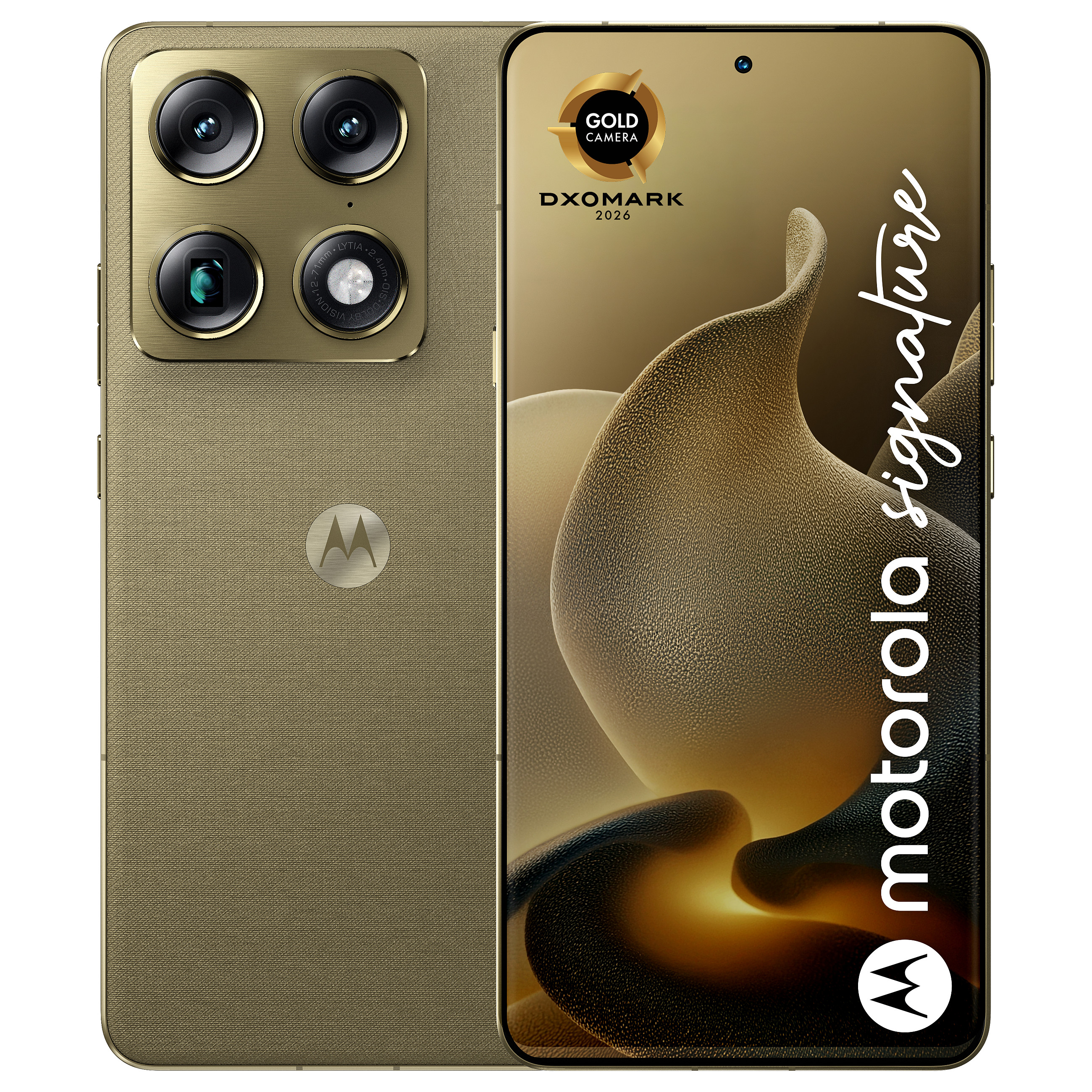 Telefon Motorola Signature 5G / 16GB / 512GB - Martini Olive - 1