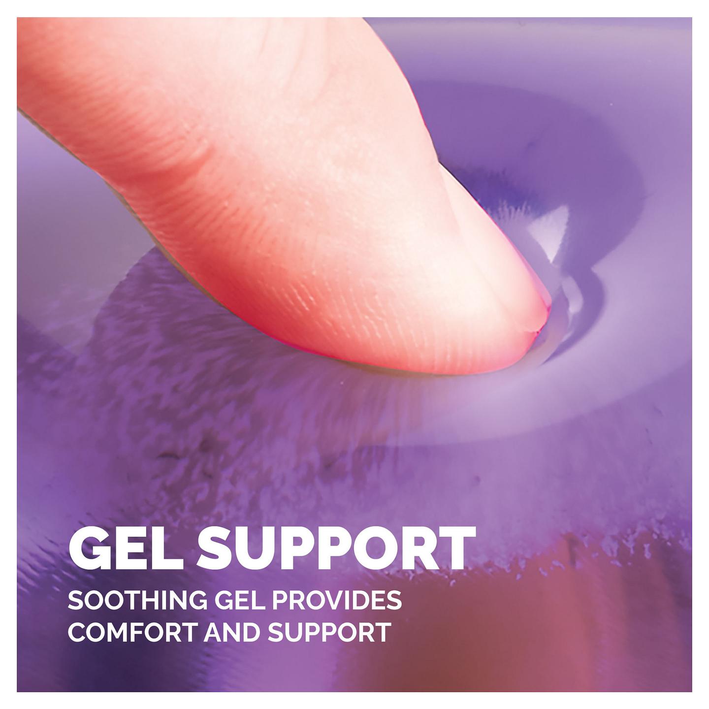 Mauspad Fellowes Crystal Gel / 9144104 / Mbështetje për Kyçin e Dorës / Gel – Vjollcë - 3