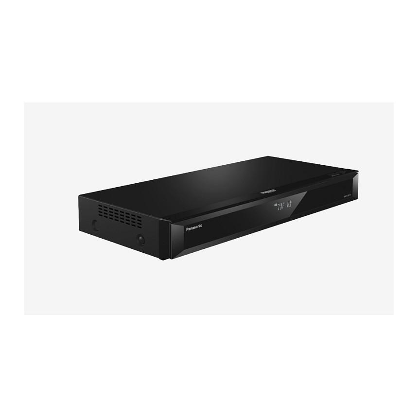 Blu-ray Recorder Panasonic DMR-UBS70EGK, Ultra HD 4K, HDD 500GB, sintonizues satelitor Twin DVB-S2 HD, Wi-Fi, HDR10+, 1 × HDMI - Zezë - 3