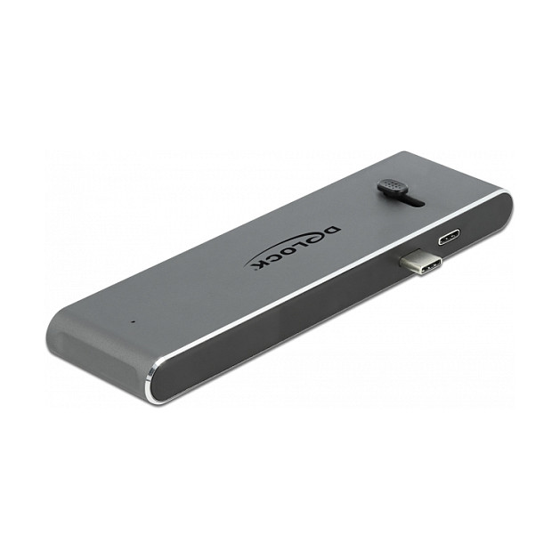 Docking Station DeLOCK / 1xHDMI / 2xUSB-A / 2xUSB-C / SD - Gri - 2