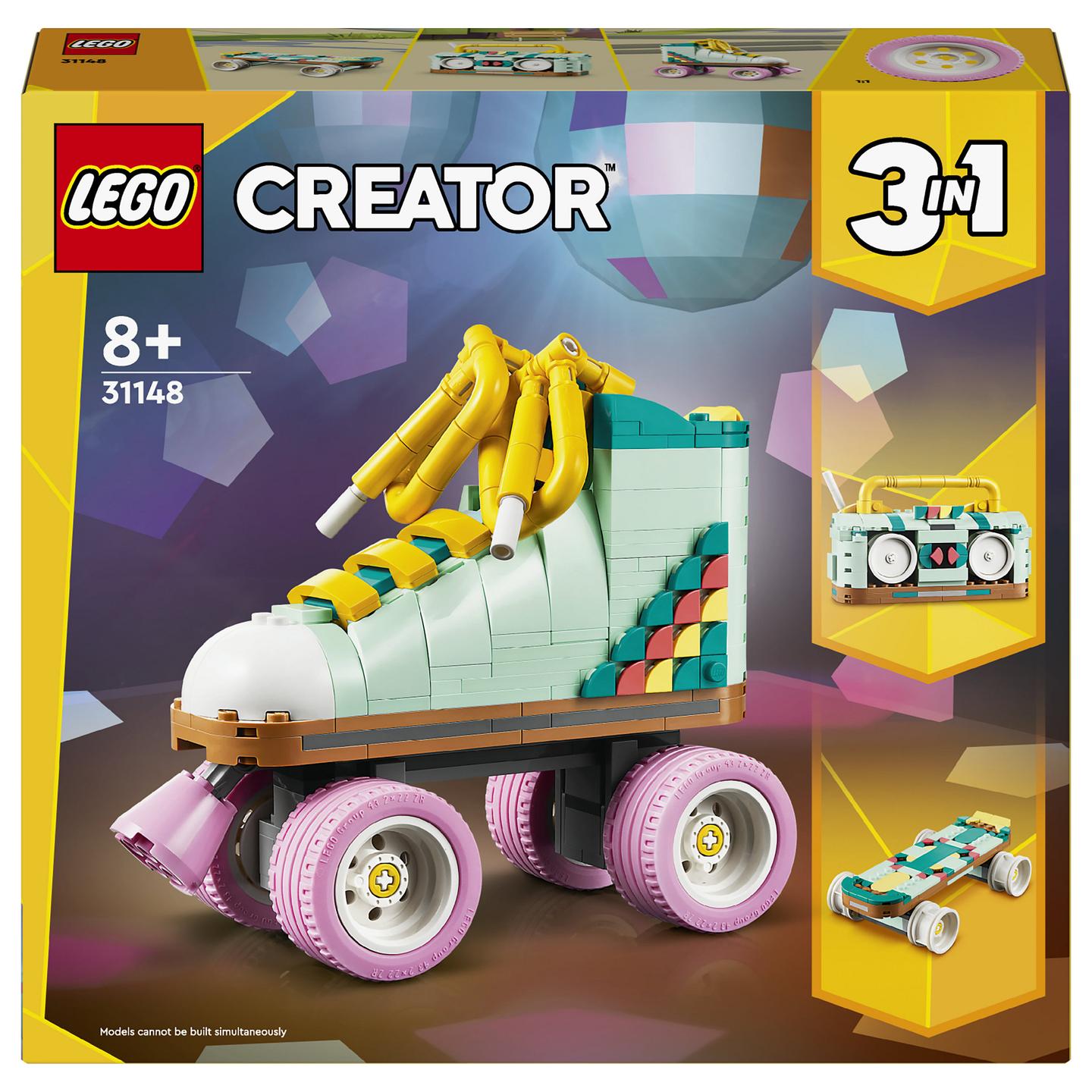 LEGO Creator 3-in-1 Retro Roller Skate 31148