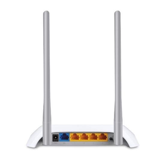 TP-Link TL-WR840N Wireless N Router – 300Mbps, 2.4GHz, 2x Antena, 1x WAN + 4x LAN 10/100Mbps, i bardhë - 2