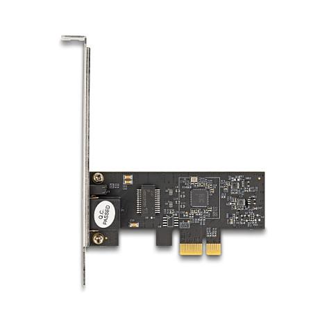 Karta të Rrjetit Delock 81260 / PCIe 3.0 x1 / 1x Gigabit LAN RJ45 / 5Gbps / Realtek RTL8126 / Low Profile - 3