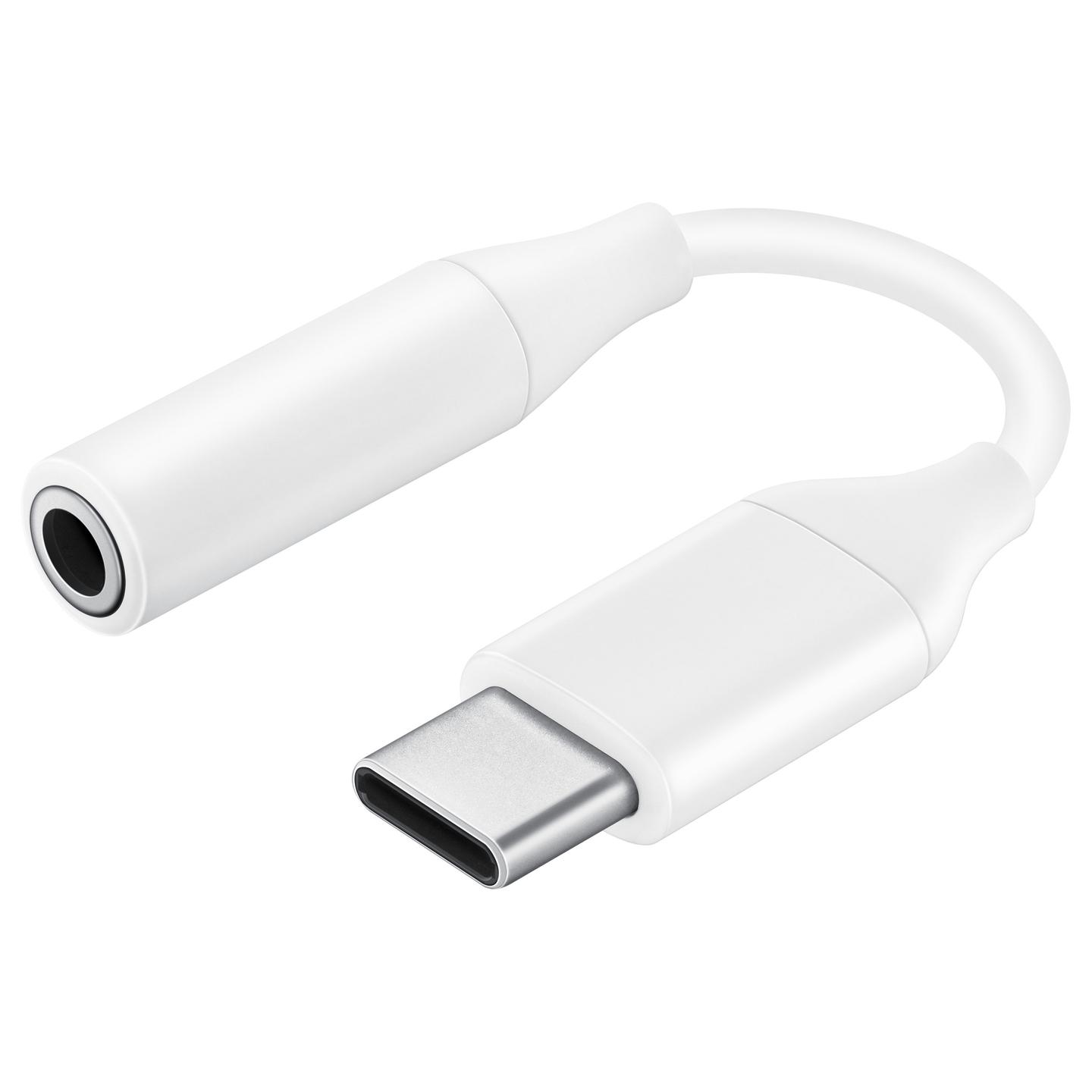 Kabllo USB Samsung EE-UC10J / USB-C në Jack 3.5mm / Audio - Bardhë