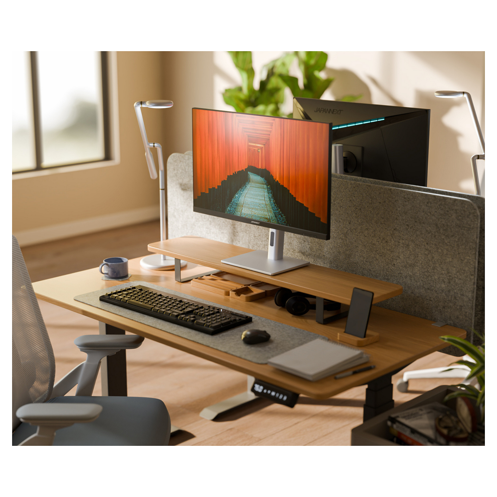Monitor JapanNext / 27"/ 5K Ultra HD IPS / LED / 60Hz / 8ms / HDMI+USB+DP - Argjend - 17