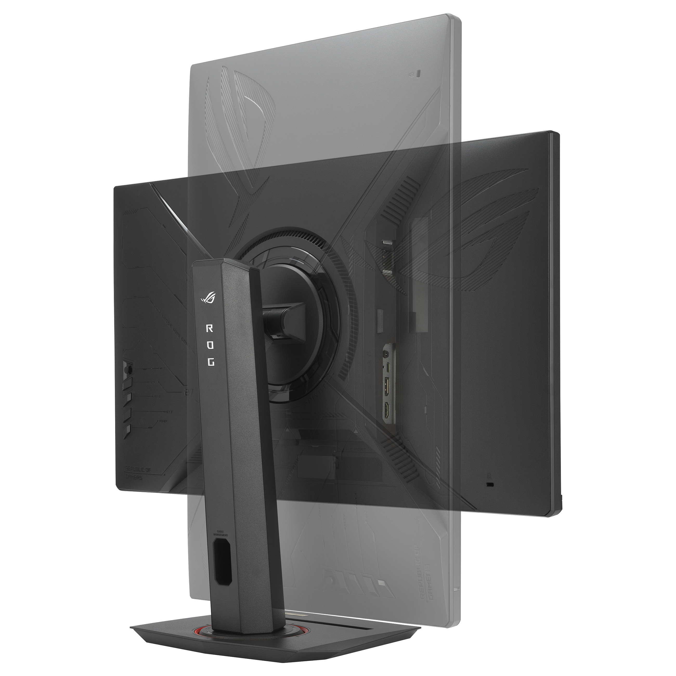 Monitor ASUS ROG Strix XG279CNS / 27″ / FHD / Fast IPS / 16:9 / 380Hz / 0.3ms / HDMI + DP + USB-C / E zezë - 3