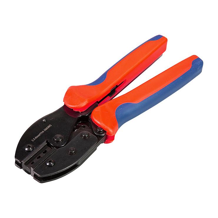 Pincë për Shtrëngim të Konektorëve PV LogiLink PHT0101, 2.5mm², 4mm², 6mm² - Kuqe/Blu