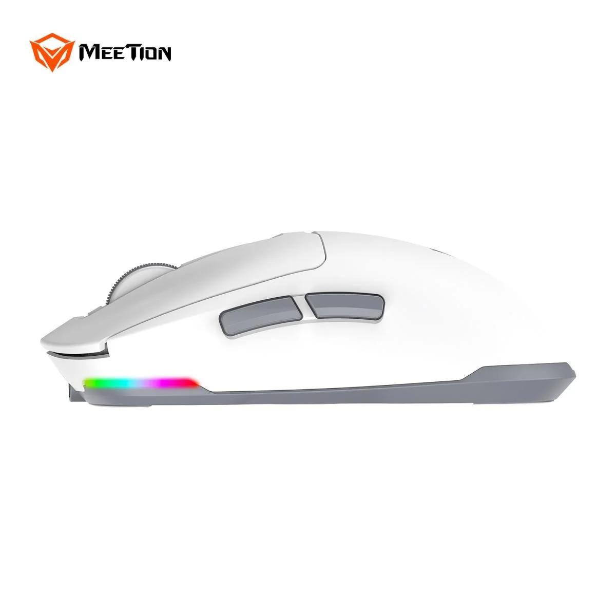 Maus Gaming Meetion Air GW24 Wired & Wireless - Bardhë - 3