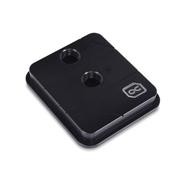 Ftohës për Procesor Alphacool Core XP³ Acetal / CPU Waterblock / 56×56mm / G1/4" – Zezë