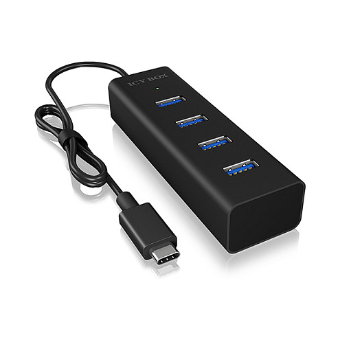 HUB USB ICY BOX IB-HUB1409-C3 / USB-C / 4-Port / 4xUSB 3.0 / I zi - 2