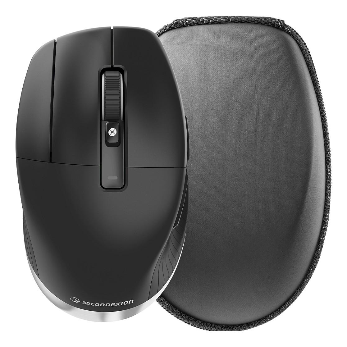 Maus pa Kabllo 3Dconnexion 3DX-700117 / RF Wireless + Bluetooth / 7200 DPI – Zezë / Argjend