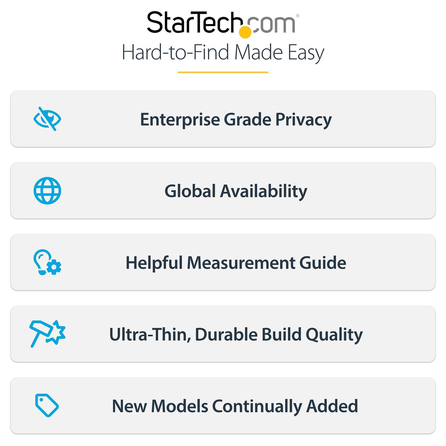 Filtër Privatësie StarTech.com 13SP-PRIVACY-SCREEN, 13 inç, 4-Way, me Prekje, për Microsoft Surface Pro 8/9/X/11 – Zezë - 21