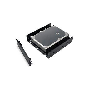 Kornizë montimi për disqe Akasa AK-HDA-05, 5,25" në 3,5" ose 2,5", plastike - Zezë - 3