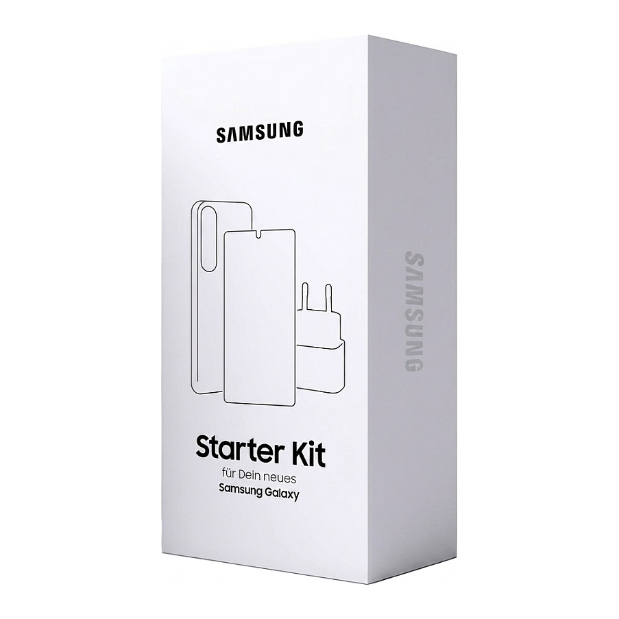 Aksesorë për telefon Samsung Starterkit Galaxy S26 / Set aksesorësh / Mobeen Case, Xham mbrojtës, 25W - Transparent/Zezë
