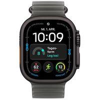 Apple Watch Ultra 4, 49mm, GPS + Cellular, Black Titanium, Translucent Black Ocean Band - 2
