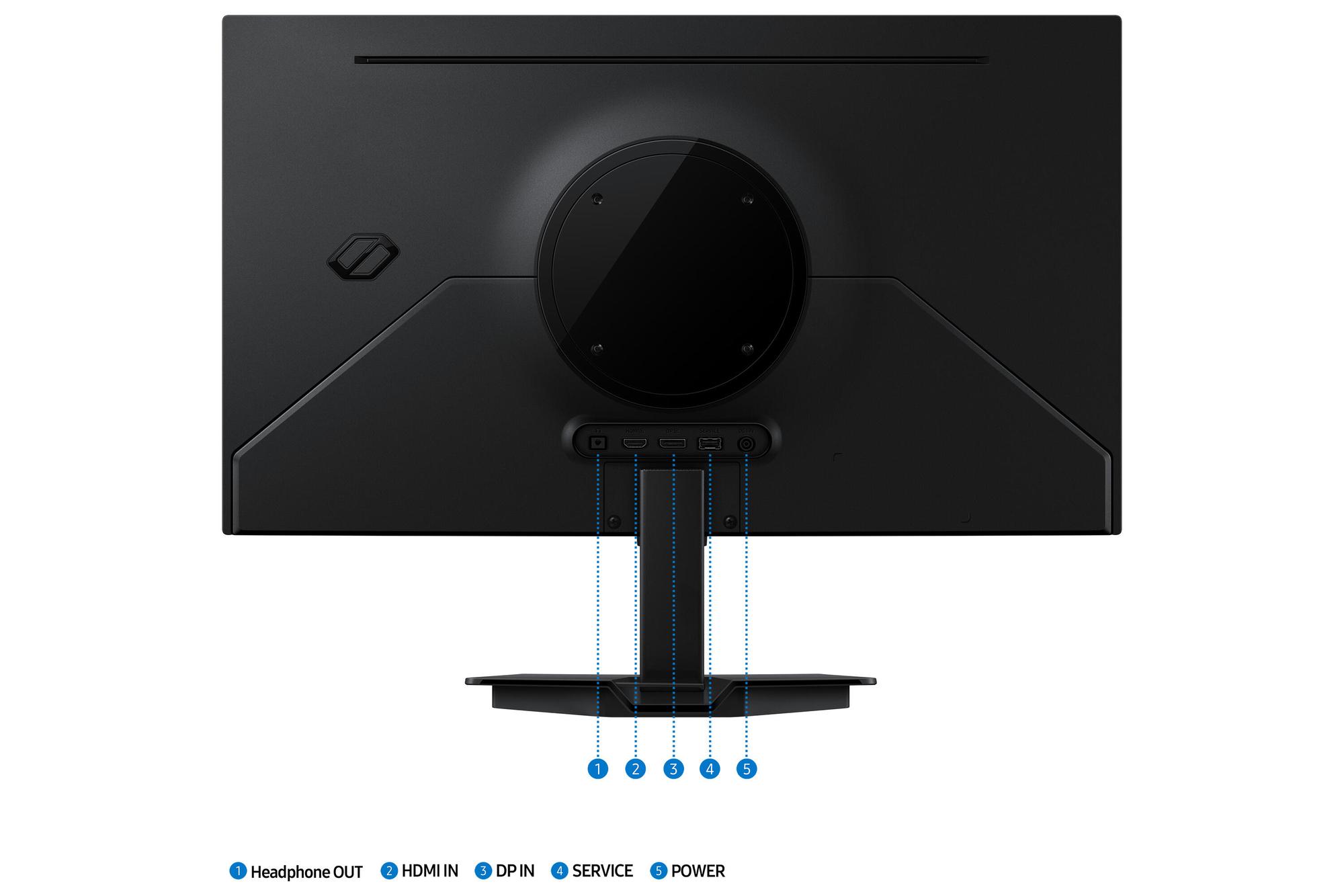 Monitor Gaming Samsung Odyssey S27FG502SU / LS27FG502SUXEN / 27" / QHD IPS / 180Hz / 1ms / HDMI+DisplayPort - Zezë - 4