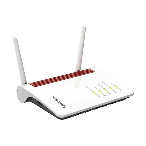 Ruter FRITZ!Box 6850 4G, 4G LTE Cat 6, Wi-Fi 5 AC1300, Dual-Band, deri në 300Mbps LTE, 4× Gigabit LAN, Mini-SIM, USB 3.0 - Bardhë - 2