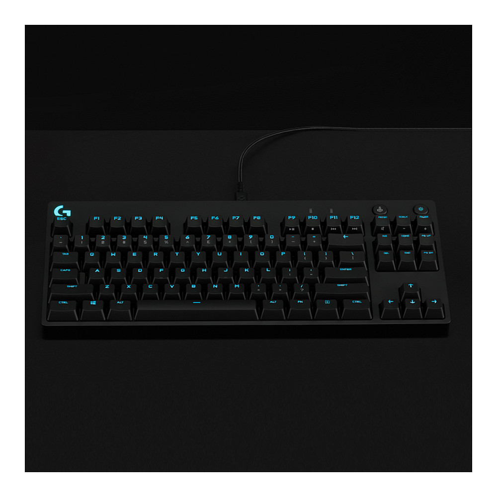 Tastierë Gaming Logitech G Pro Mekanike Wired / QWERTY - Zezë - 3