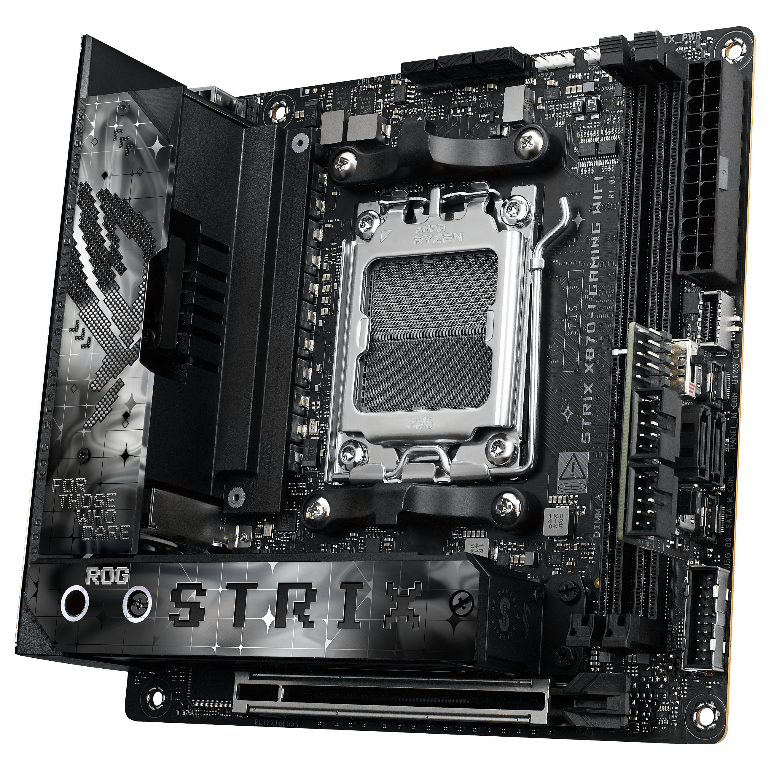 Pllakë Amë ASUS ROG STRIX X870-I Gaming WIFI AM5 ITX - 3