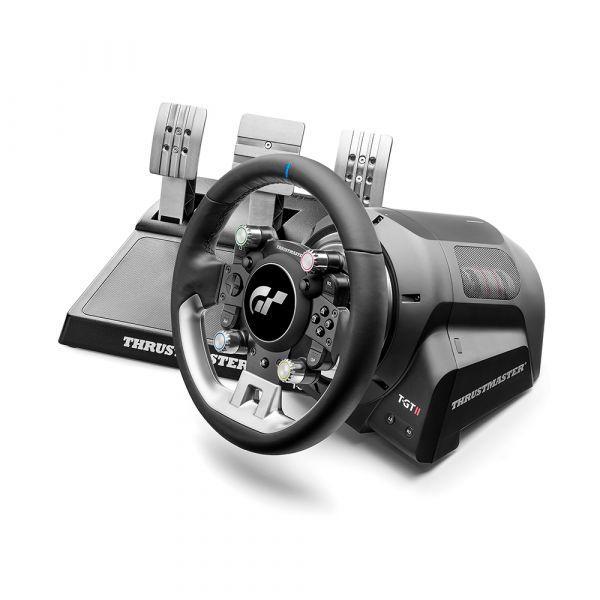 Timon Gaming Thrustmaster T-GT II / 4160823 / PS5 / PS4 / PC / Force Feedback / 3 Pedale / 1080° – Zezë