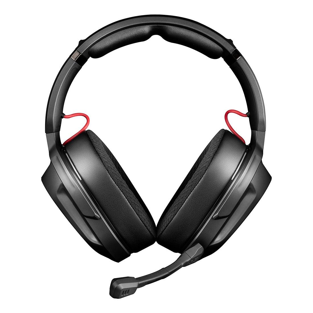 Kufje Gaming Teufel CAGE PRO / Wireless & Wired / Bluetooth / 40mm / 7.1 Surround / Mikrofon - Zezë - 3