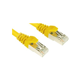 Kabllo për Rrjet Sharkoon RJ45 CAT6 S/FTP / 1.50m – Verdhë - 1
