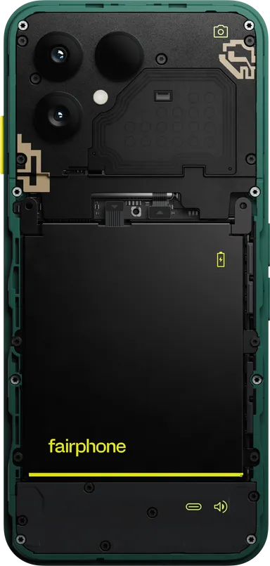 Telefon Fairphone Gen. 6+ 5G / 12GB / 256GB - Gjelbër - 8