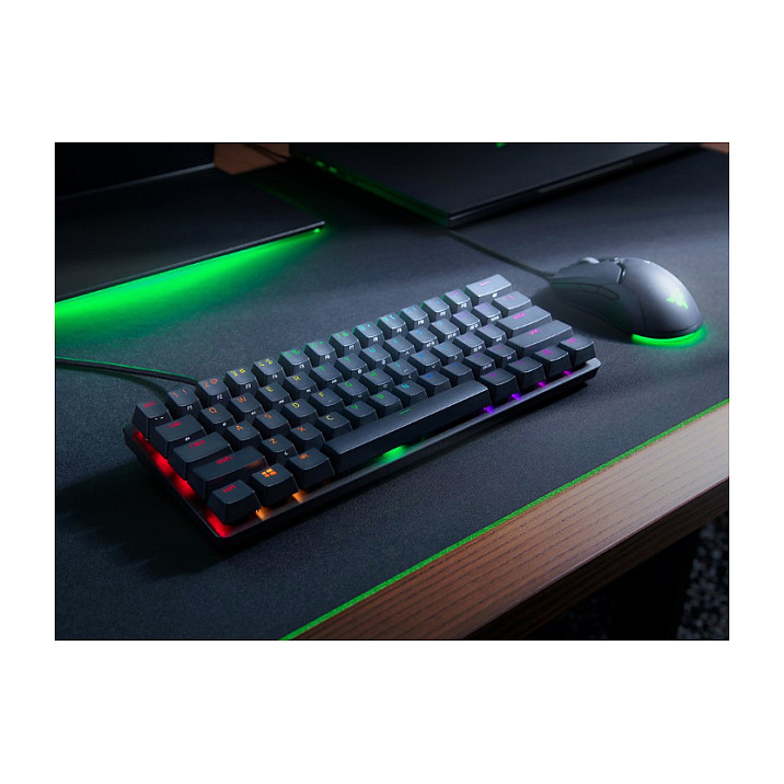 Tastierë Gaming Razer Huntsman Mini / Wired / QWERTY / Optical - Zezë - 2